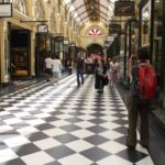 The Royal Arcade - mosaic tiled floor