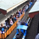 Loaded miniature train