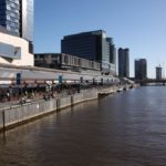 South Wharf Promenade restored heritage cargo sheds