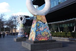 Art monuments at Southbank