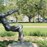 he Pathfinder sculpture, Queen Victoria Gardens, Melbourne