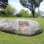 Aboriginal Burial Stone, Kings Domain, Melbourne