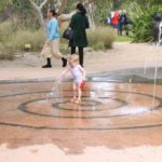 Fountain at the Children's Gardens, The Royal Botanic Gardens, Melbourne