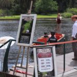 Guided boat tour on the Ornamental Lake, The Royal Botanic Gardens, Melbourne