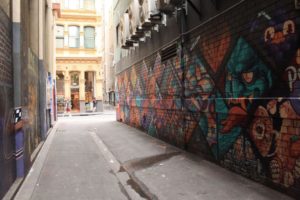 Flinders Court Street Art, Melbourne